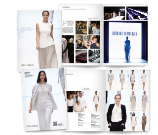 Journal zur Fashion Show Redaktion und Gestaltung Magazin