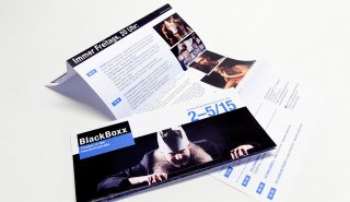 Programm-Folder im Corporate Design Corporate Design, Folder