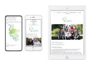 WEbsite Hospizverein Düssseldorf Homepage Hospizverein Düsseldorf