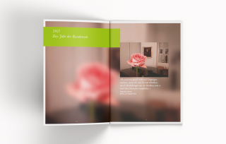 Corporate Design Heine Haus Hamburg Jahresbericht 2021