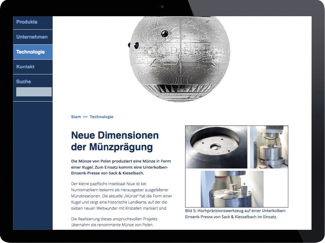 Unternehmenswebsite, Best-Practice