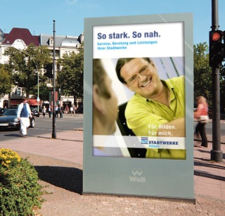 Ciytylights Citylight-Poster Marketing Kamapagne