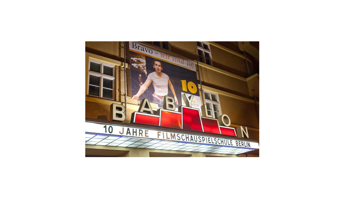 Megaposter "10 Jahre" Banner Babylon Berlin